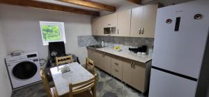 Kuchyň nebo kuchyňský kout v ubytování Guesthouse Shete