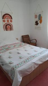 Ένα ή περισσότερα κρεβάτια σε δωμάτιο στο Casa antonyo