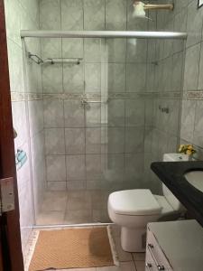 Koupelna v ubytování Apartamento