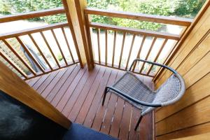 Balkón nebo terasa v ubytování Résidence Nature et tranquillité