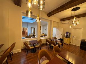 Posezení v ubytování Hotel Le Jacquemart