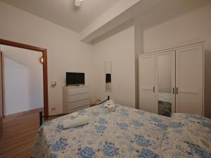 Televízia a/alebo spoločenská miestnosť v ubytovaní villa xenia