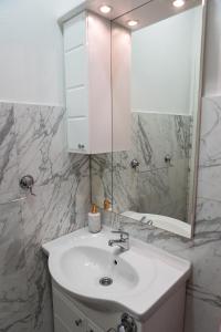 Koupelna v ubytování Kaldrma Guesthouse