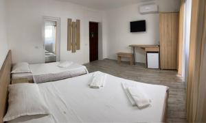 Postel nebo postele na pokoji v ubytování Panoramic