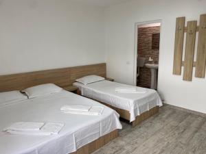 Postel nebo postele na pokoji v ubytování Panoramic