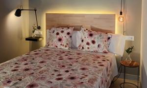 Posteľ alebo postele v izbe v ubytovaní Allotjament Rural Solsona