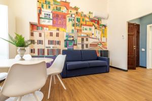 Posezení v ubytování Oldoini Luxury Apartment and Suites