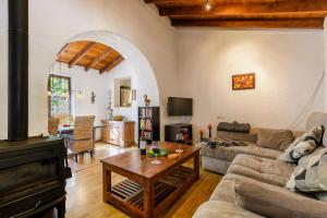 Posezení v ubytování Finca El Capricho