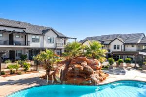 a pool at a resort with a water park at Ocotillo Springs 3 Beautiful 3 Bedroom Home in Santa Clara