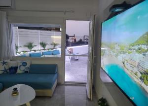 TV a/nebo společenská místnost v ubytování SUN SEA No 7 first line