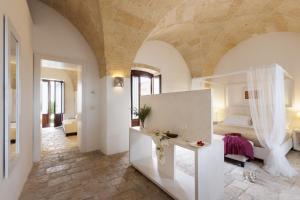 Posezení v ubytování Masseria Corda Di Lana Hotel & Resort