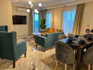 A television and/or entertainment centre at Skyline Premium Properties