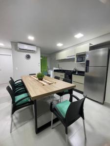 Kuchyň nebo kuchyňský kout v ubytování M3 - Apartamento CANCUN em ótima localização