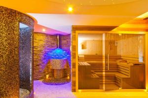 Χώρος καθιστικού στο Hotel Orizont
