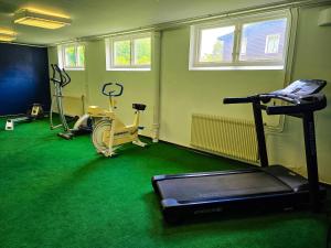 Fitness centrum a/nebo fitness zařízení v ubytování Nature Shelter Hotel