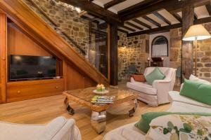 Χώρος καθιστικού στο La Casona de Vernejo