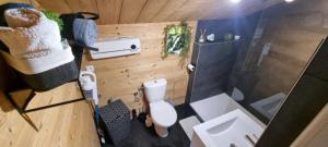 Koupelna v ubytování Studio type chalet