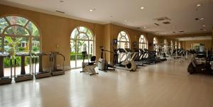 Fitness centrum a/nebo fitness zařízení v ubytování IC Hotels Airport