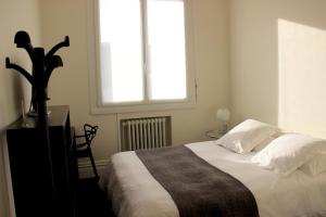 Postel nebo postele na pokoji v ubytování B&B Le Cercle De Malines