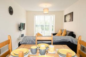 Χώρος καθιστικού στο Greenings Apt Warrington - 2 Bed with FREE off road Parking & Wifi +14 φωτογραφίες