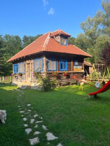 Zahrada ubytování Apartmani LA MagaZa Banja Vrujci