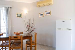 A kitchen or kitchenette at Medousa Studio & Apartments