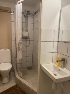 Koupelna v ubytování La Casa Klippan