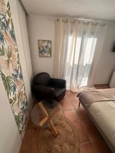La villa des oliviers客房内的一张或多张床位