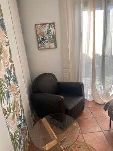 La villa des oliviers的休息区