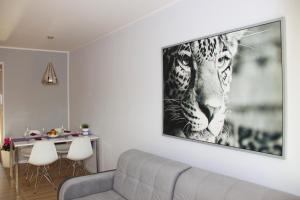 Posezení v ubytování SMM Apartament Stettin