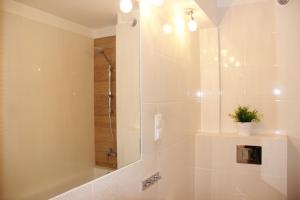 Koupelna v ubytování SMM Apartament Stettin