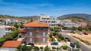 a view of a residential neighbourhood with houses at Villa Hamza Ksamil in Ksamil