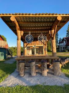 Zahrada ubytování Rialahästgård