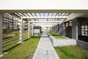 Budynek, w którym mieści się apartament