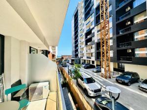 Balkón nebo terasa v ubytování Bliss Apart Hotel Sea View