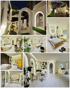 Un lugar para sentarse en Pingtan Tannanwan Hailanju Guesthouse