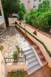 Vonkajšia záhrada v ubytovaní Apartments Villa Amfora