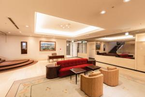 Posezení v ubytování Hotel Sunroute Niigata