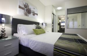 Letto o letti in una camera di Monaco Caloundra