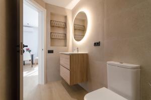 Koupelna v ubytování Estupendo apartamento en Lloret de Mar