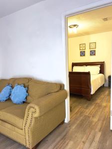 Postel nebo postele na pokoji v ubytování Modern Fully Equipped Apt