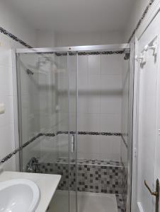 Kúpeľňa v ubytovaní Hotel Matalascañas