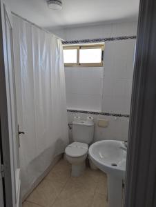 Kúpeľňa v ubytovaní Hotel Matalascañas