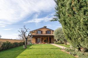 Zahrada ubytování La Via Francigena B&B