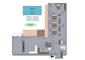 Plano de Relax apartmán Pod Javorem