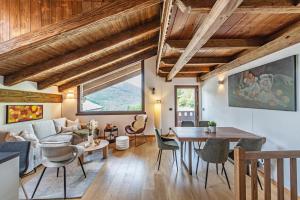 Khu vực ghế ngồi tại Casa di Stella