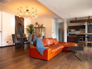 Posezení v ubytování Grand Orlov Apart Hotel