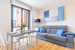 Posezení v ubytování C8 Apartments
