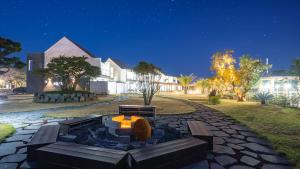 Zahrada ubytování Jeju Badayeon Villa