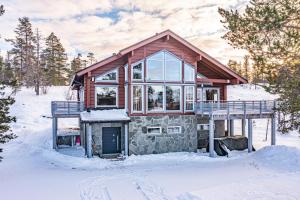 Levillas Kinnastie 33 Villas зимой